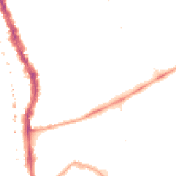 Night-time road noise heatmap for SE17 2PE