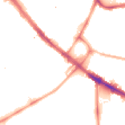 Night-time road noise heatmap for SE17 2RN