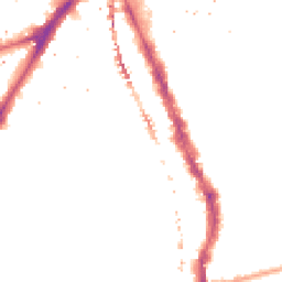 Night-time road noise heatmap for SE17 3DW