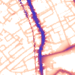 Daytime road noise heatmap for SE17 3HH