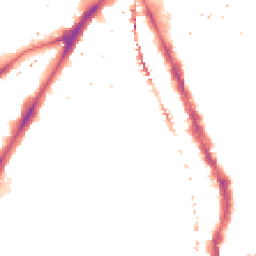Night-time road noise heatmap for SE17 3JN