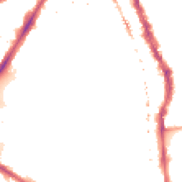 Night-time road noise heatmap for SE17 3QT
