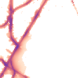 Night-time road noise heatmap for SE17 3TJ