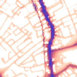Daytime road noise heatmap for SE17 3UF