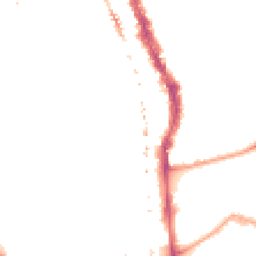 Night-time road noise heatmap for SE17 3UF