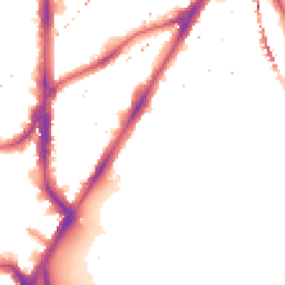 Night-time road noise heatmap for SE17 3UU