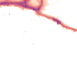 Night-time road noise heatmap for SE18 1AD