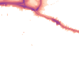 Night-time road noise heatmap for SE18 1AE