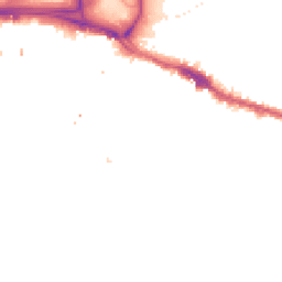 Night-time road noise heatmap for SE18 1AL