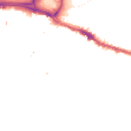 Night-time road noise heatmap for SE18 1AN