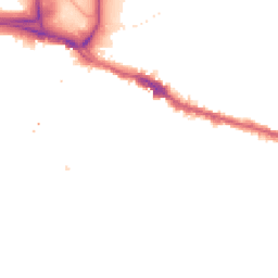 Night-time road noise heatmap for SE18 1AR