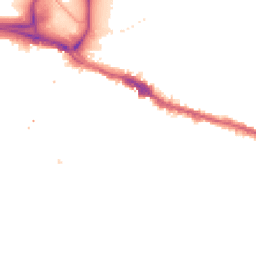 Night-time road noise heatmap for SE18 1AS