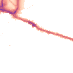 Night-time road noise heatmap for SE18 1AX