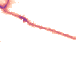 Night-time road noise heatmap for SE18 1BB