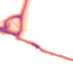 Night-time road noise heatmap for SE18 1BN