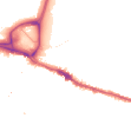 Night-time road noise heatmap for SE18 1BT