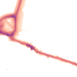 Night-time road noise heatmap for SE18 1BU