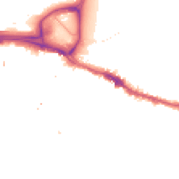 Night-time road noise heatmap for SE18 1BW