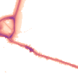 Night-time road noise heatmap for SE18 1BX
