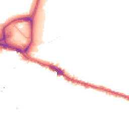 Night-time road noise heatmap for SE18 1DA