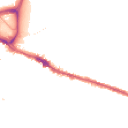 Night-time road noise heatmap for SE18 1DF