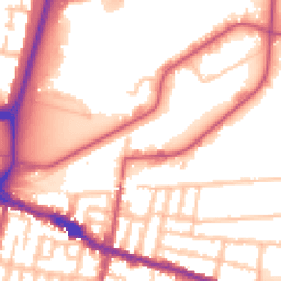 Daytime road noise heatmap for SE18 1DG