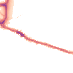 Night-time road noise heatmap for SE18 1DJ