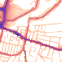Daytime road noise heatmap for SE18 1DQ
