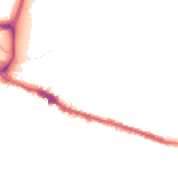 Night-time road noise heatmap for SE18 1DQ