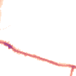 Night-time road noise heatmap for SE18 1EB