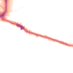 Night-time road noise heatmap for SE18 1JQ