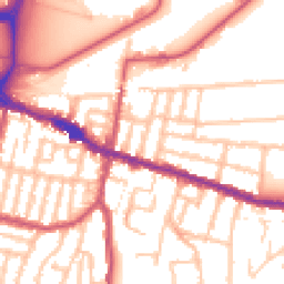 Daytime road noise heatmap for SE18 1SG