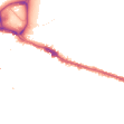 Night-time road noise heatmap for SE18 1SJ