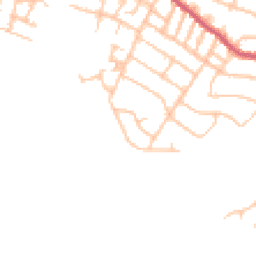 Daytime road noise heatmap for SE18 2PS