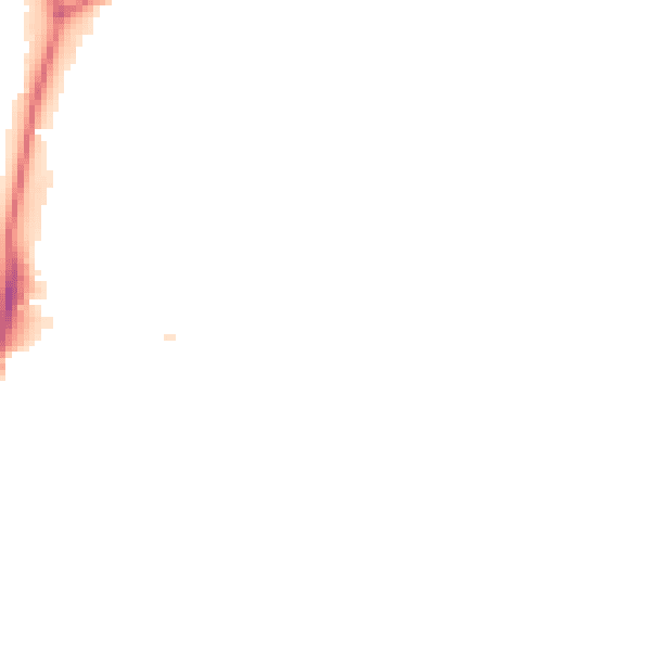Night-time road noise heatmap for SE18 3AS