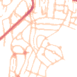 Daytime road noise heatmap for SE18 3BS