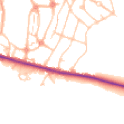 Daytime road noise heatmap for SE18 3DQ