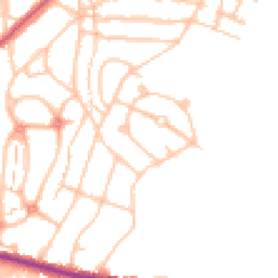 Daytime road noise heatmap for SE18 3EG