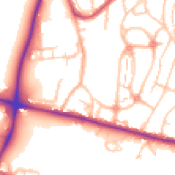 Daytime road noise heatmap for SE18 3RP