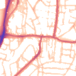 Daytime road noise heatmap for SE18 3SQ