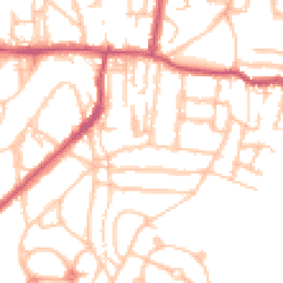 Daytime road noise heatmap for SE18 3UA