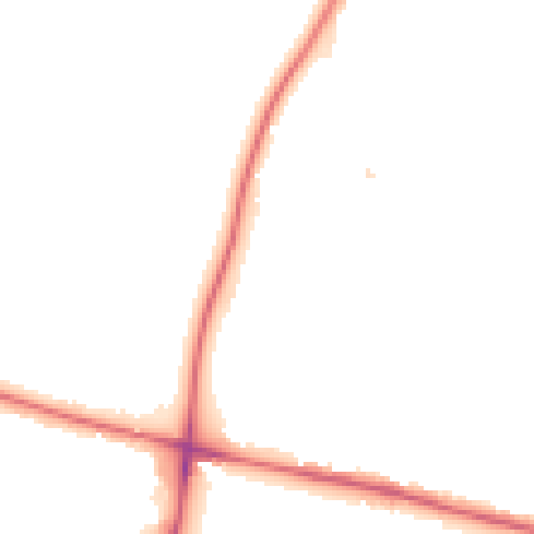 Night-time road noise heatmap for SE18 4AU
