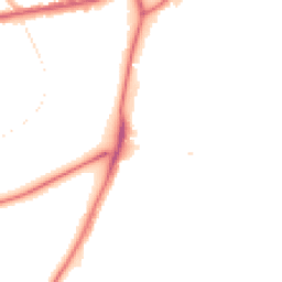 Night-time road noise heatmap for SE18 4HG