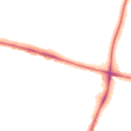 Night-time road noise heatmap for SE18 4LA