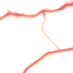 Night-time road noise heatmap for SE18 5EA
