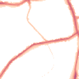 Night-time road noise heatmap for SE18 5EH