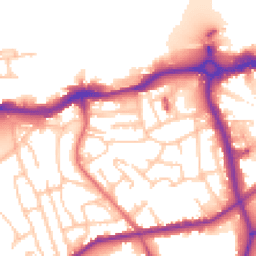 Daytime road noise heatmap for SE18 5PY