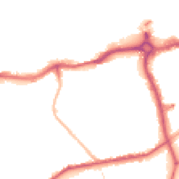 Night-time road noise heatmap for SE18 5PY