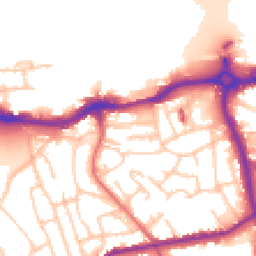 Daytime road noise heatmap for SE18 5QA
