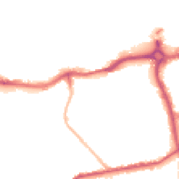 Night-time road noise heatmap for SE18 5QA